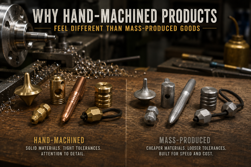 Why Hand-Machined Products Feel Different Than Mass-Produced Goods