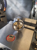Brass and Aluminum machined gyroscope - Butterfield Machine