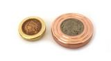 The FlatTop Brass Indian EDC Spinning Top - Butterfield Machine