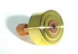 Machined Brass and Copper spinning top