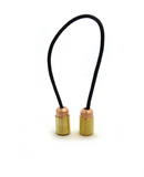 Begleri Hollow Point Brass and Copper EDC Greek worry beads fidget toy - Butterfield Machine