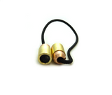 Begleri Hollow Point Brass and Copper EDC Greek worry beads fidget toy - Butterfield Machine