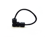 Begleri Bomber - Black Anodized Aluminum Greek  EDC Greek worry beads fidget toy - Butterfield Machine