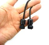 Begleri Bomber - Black Anodized Aluminum EDC Greek worry beads fidget toy - Butterfield Machine