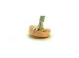 Copper, brass and aluminum spinning top