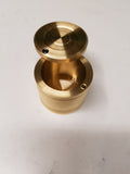Brass Stash box with Swivel Lid - Butterfield Machine