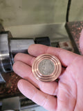 Copper Buffalo Worry Coin - Butterfield Machine