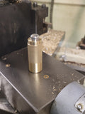 Hand-crafted brass and aluminum cigar punch - Butterfield Machine