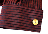 Brass Cuff Link Tops - Brass - Butterfield Machine