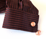 Copper Cuff Link Tops - Copper - Butterfield Machine