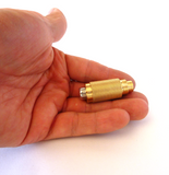 Hand-crafted brass and aluminum cigar punch - Butterfield Machine