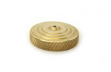 The FlatTop Brass Indian EDC Spinning Top - Butterfield Machine