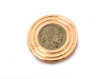 The FlatTop Copper Buffalo EDC Spin Top - Butterfield Machine