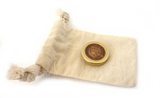 The FlatTop Brass Indian EDC Spinning Top - Butterfield Machine