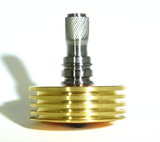 Machined Brass and Copper spinning top