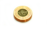 Copper Buffalo Worry Coin - Butterfield Machine