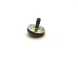Machined brass spinning top