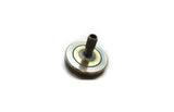 Machined brass spinning top