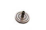 Machined brass and Copper spinning top