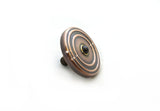 Machined brass and Copper spinning top