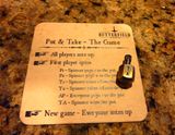 Put and Take Teetotum Brass Gambling Top - Butterfield Machine