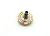 Machined copper spinning top