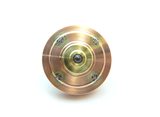 Machined copper spinning top