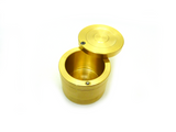Brass Stash box with Swivel Lid - Butterfield Machine