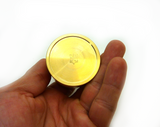 Brass Stash box with Swivel Lid - Butterfield Machine